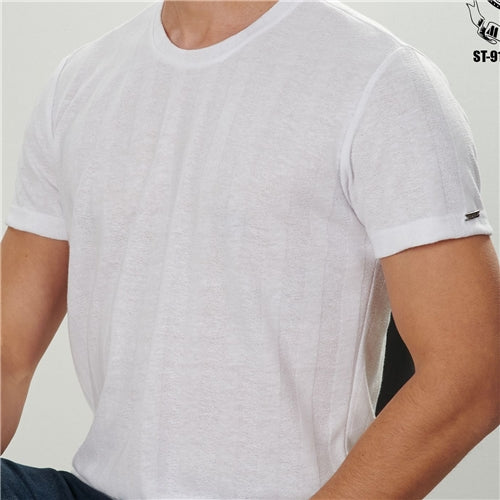 ST-91740 Square Luxe Linen Mondo T-Shirt