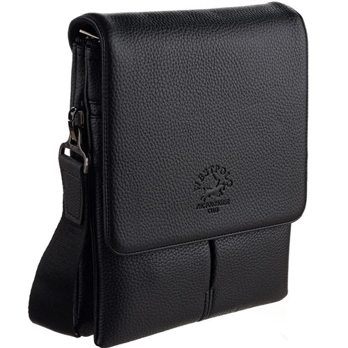 4007 Westpolo Genuine Leather Water Resistant Hand and Shoulder Strap Crossbody Bag
