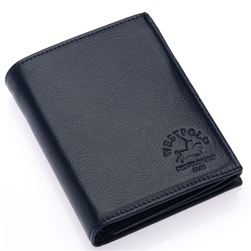 67 Westpolo Martini Genuine Leather Men's Wallet Card Holder with Wide Card Holder Compartment