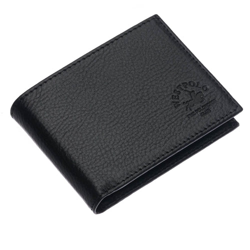 53 Westpolo Panoma Transparent Card Holder Compartment Unisex Genuine Float Leather Wallet Card Holder