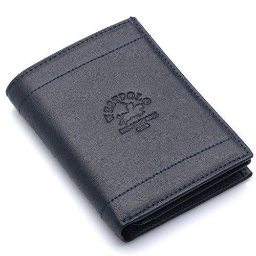 213 Westpolo Agen Genuine Leather Men's Wallet with Coin Compartment
