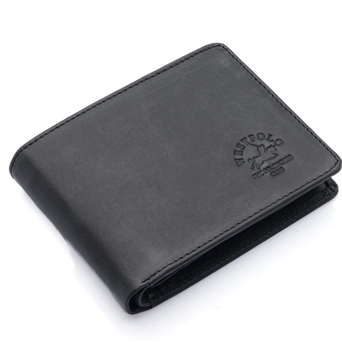 1422C Westpolo Martini Unisex Crazy Antique Genuine Leather Wallet Card Holder with Large Card Holder Compartment