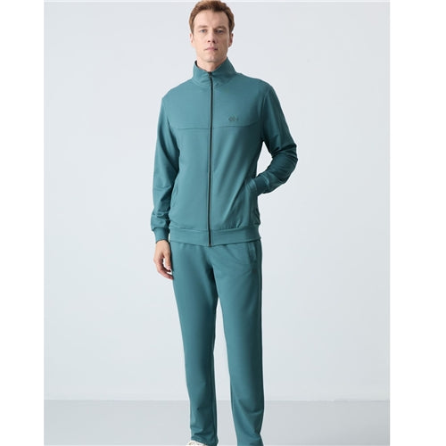 85260 Cotton Thick Soft Texture Comfort Fit Basic Men's Tracksuit