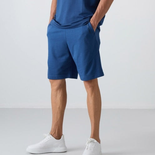 81263 Parliament Cotton Thick Soft Texture Comfort Fit Printed Men's Shorts
